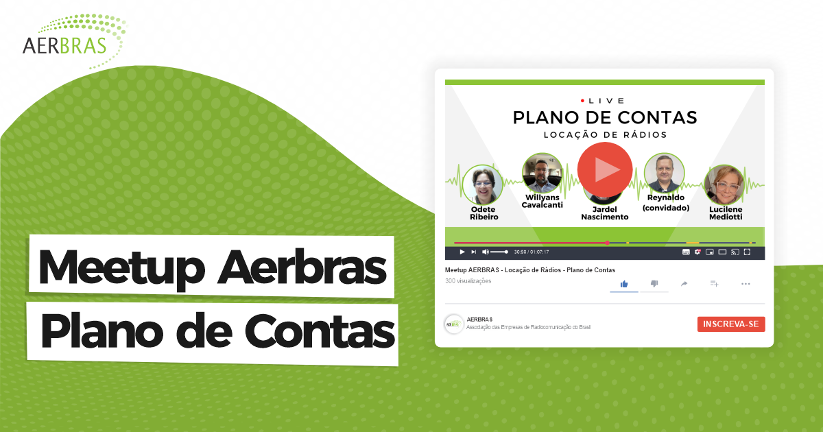 Meetup Aerbras – Live sobre o Mercado de Locação de Rádios